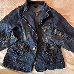 Classic Blue Denim Women's Jacket